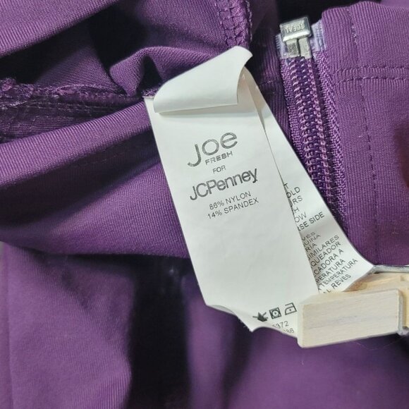 Joe Fresh Track Jacket Purple Size 14 XL Zip Pockets Long Sleeve Thumb Holes - Picture 6 of 7